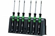 Набор отверток TORX® BO для электронщиков + подставка Wera  WE-118154 