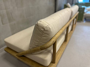 Диван деревянный трехместный с подушками Denmark Tagliamento  TAG/HUC40333  9