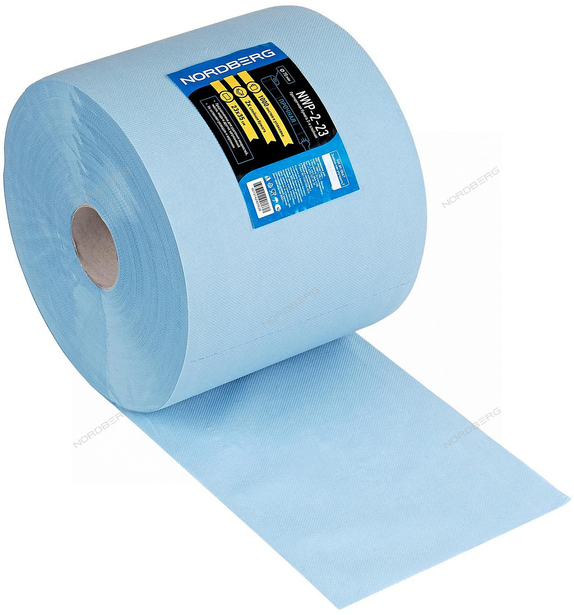 Протирочная бумага 2 сл. 23х35 1000 л. 350 м.