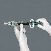 Набор с трещоткой, привод 1/4", метрический 8100 SA 6 Zyklop Speed Wera  WE-004016 4