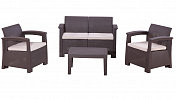 Комплект мебели B:rattan Rattan Comfort 4, венге