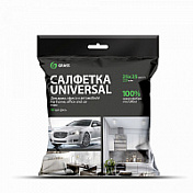  Салфетка микрофибра 220 г/м 25*25 (10шт) Grass  IT-0459