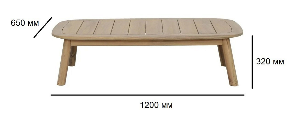 Комплект деревянной мебели Freeport