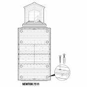 Сарай пластиковый Newton 7511 Keter  249356 4