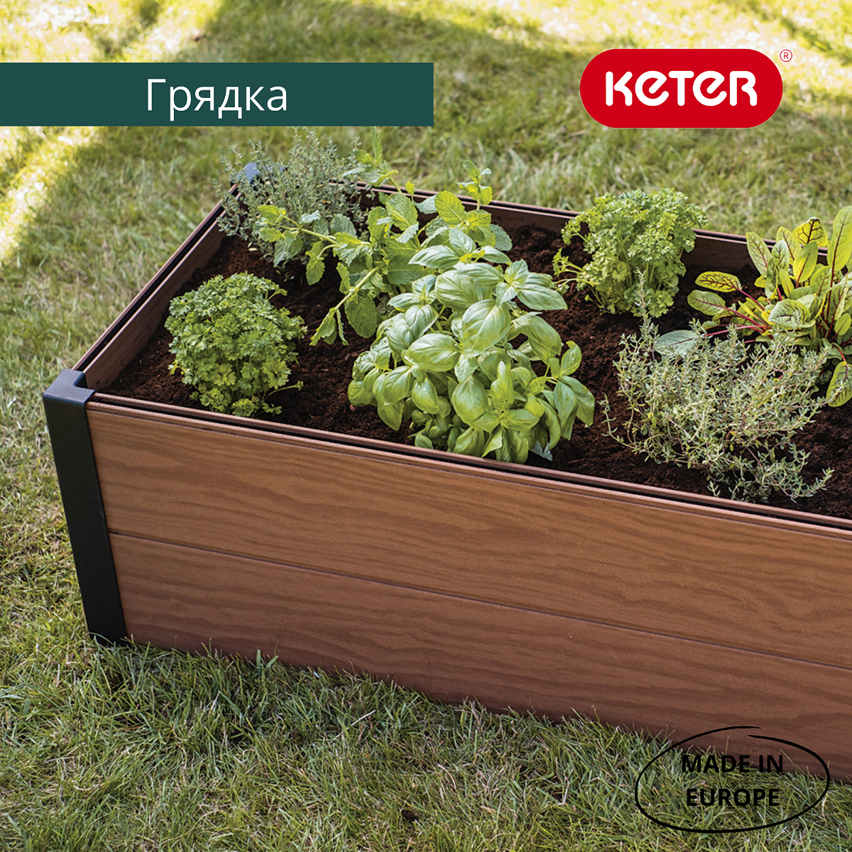 Кашпо-Грядка для растений MAPLE TROUGH