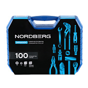 Набор инструментов, 100 предметов Nordberg  2496100C 8
