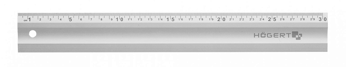 Линейка алюминиевая 300 мм