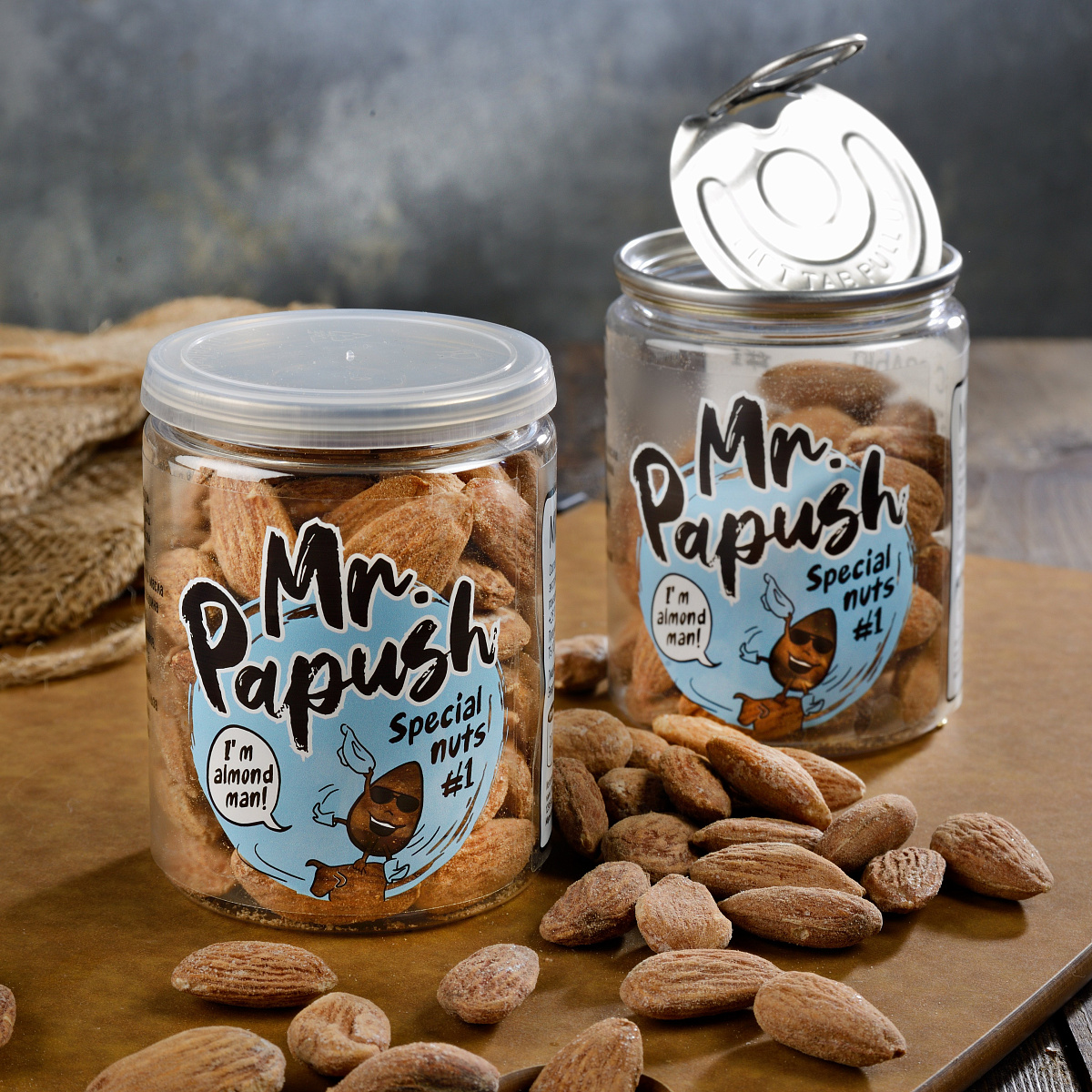 Миндаль с морской солью 