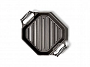 Сковорода-гриль чугунная с двумя ручками Grill Pan D=30 FINEX  G12-10002 