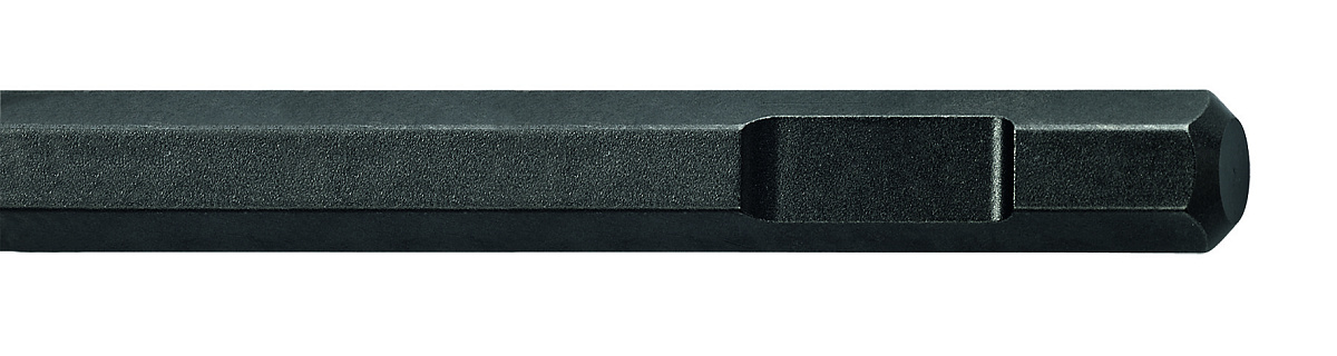 Зубило пикообразное шестигранный хвостовик 19/с выборкой, 300 мм