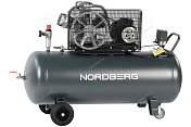 Компрессор поршневой с ременной передачей 380В, 200л, 580 л/мин Nordberg  NCP200/580 1