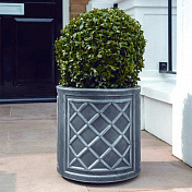 Кашпо Lead Effect Planter Round 1