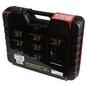  Шприц плунжерный 400 мл, аккумуляторный, 3 предмета, кейс Mighty Seven  DGG-102A1 7