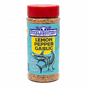 Приправа для рыбы, птицы и барбекю Suckle Busters Lemon Pepper Garlic, пластиковый шейкер, 369 г Suckle Busters  f0024a 