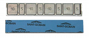 Грузик самоклеющийся 19мм. Скотч Saint-Gobain (50шт) HELAS  HG0062