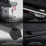 Газовый гриль PRIMELINER G class 4B PRIMELINER  77145  4