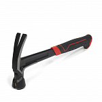 Молоток плотника цельнокованый с гвоздодером, серия «ПРОФИ»