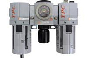 Блок подготовки воздуха 1/4, 20Мкм TPC Pneumatics  PR2-G02G