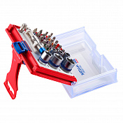 Набор вставок (бит) 1/4;, TORX, HEX, PZ, PH, SLOT, 28 предметов МАСТАК 058-10028C Мастак   058-10028C 4