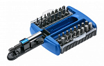 Набор бит с битодержателем 1/4", SL, PH, PZ, HEX, Torx, 33 шт.
