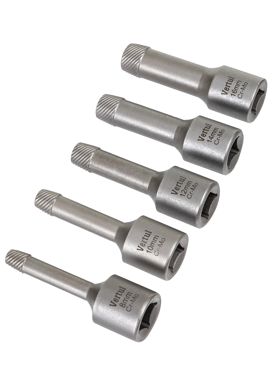 Набор внутренних экстракторов 5 предметов 8-16 мм