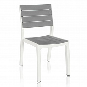 Пластиковый стул с невысокой спинкой и подлокотниками Harmоny Armchair 1
