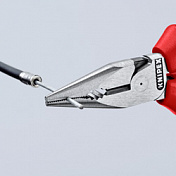 Пассатижи удлиненные фосфатированные, черного цвета 145 мм Knipex  KN-0822145 4