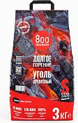 Уголь кусковой древесный 800 Degrees Lump Charcoal, мешок 3 кг. 800 Degrees  800DGR-LC03 