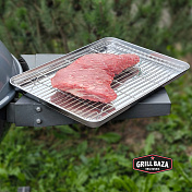 Многофункциональный поддон с решёткой, нерж Grillbaza  bz0028  6