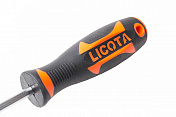 Отвертка профессиональная (шлиц) SL6.5, 100 мм Licota  ASD-5310065  3