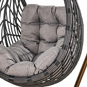 Подвесное кресло из искусственного ротанга N886-W72 Dark Grey 1