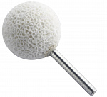 Шарошка абразивная, хвост-40мм; сфера d-38мм