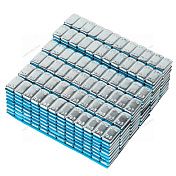 Грузики самоклеящиеся (12х5 г) Fe закругленные L=14 см, 50 лент Nordberg   1