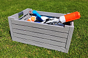 Ящик пластиковый складной Toomax Florida 50л, светло-серый Toomax  Z382M057  4