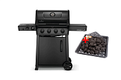 Газовый гриль, Freestyle 425 Phantom (с ИК горелкой 2/3) Napoleon  F425DSIBPK-RU-PHM 