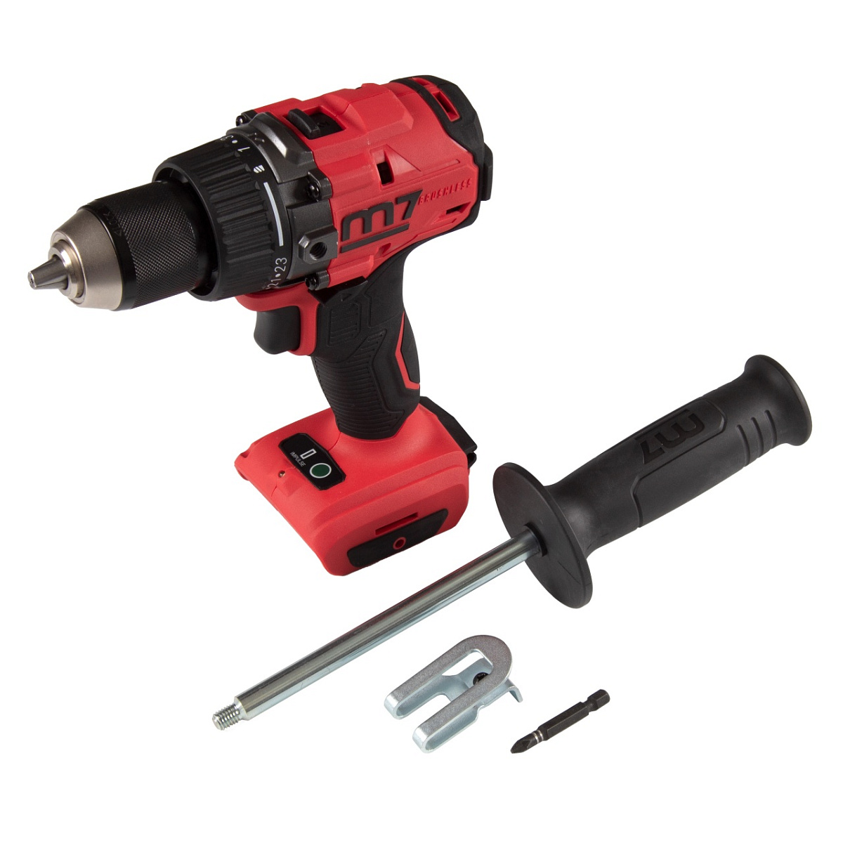 Аккумуляторная дрель-шуруповерт 18 В, импульсная, без аккумулятора и ЗУ