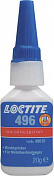 Loctite 496 Клей для металлов, резины и пластмасс 20гр.