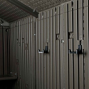 Высокопрочный пластиковый сарай WoodLook 8×7.5 WoodLook  60230 3