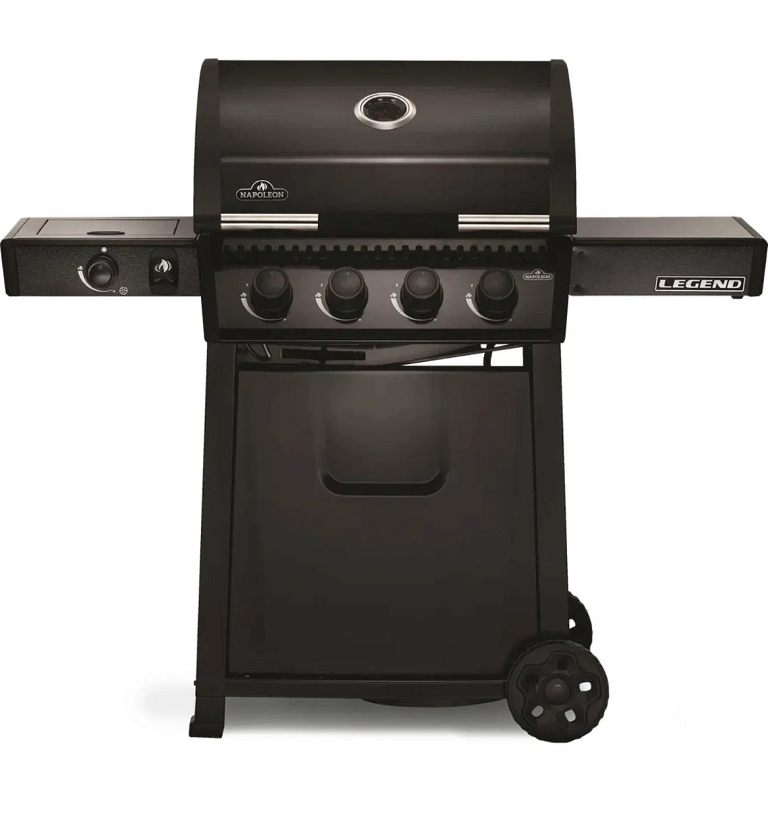 Газовый гриль Legend-425 SB черный (с конфоркой)