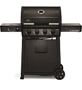 Газовый гриль Legend-425 SB черный (с конфоркой) Napoleon  LD425SBPK-RU  1