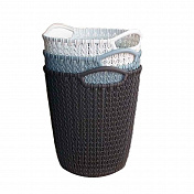 Корзина для бумаг KNIT 10L   03678-Х60-00/С  2