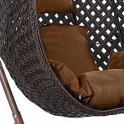 Подвесное кресло из искусственного ротанга AFM-250B-XL Brown 2