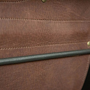 Дровница кожаная с подставкой Conkretika  leather woodcutter  7