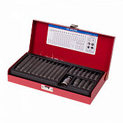 Набор вставок (бит) 10 мм, TORX PLUS, IP10-IP60, 23 предмета  King Tony  1023EQ