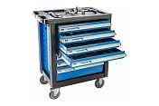 Тележка инструментальная 7 ящиков, усиленный пластиковый верх Högert  HT7G047 2