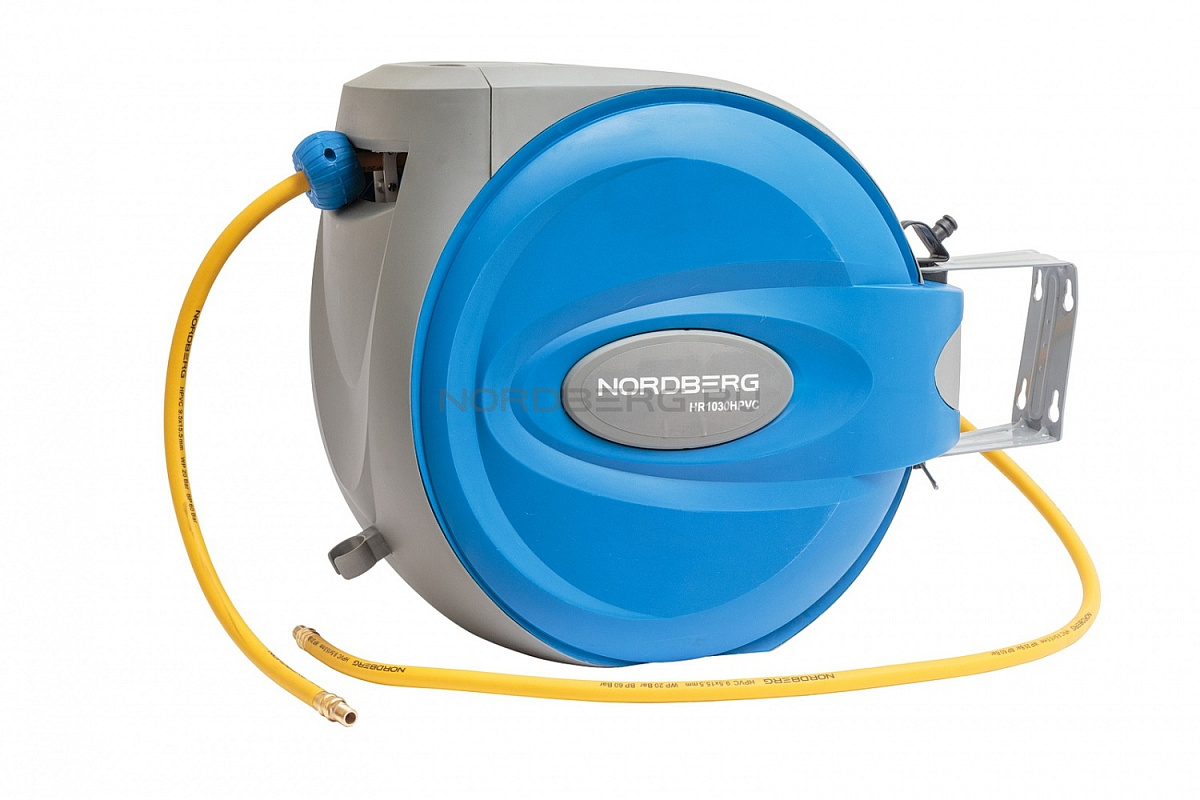Пневматический шланг на самоскручивающейся катушке, 30 м