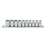 Набор головок на держателе, 1/2", TORX E8-E24, L-38 мм, 10 предметов Rossvik  SST0824 2