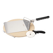 Набор для пиццы (камень, нож, лопатка) PRIMELINER  2304 