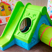 Игровой домик с горкой и трубой Funtivity PlayHouse Keter  17192000  1