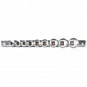 Набор глубоких торцевых головок 1/2" 12 гр. 3/8"-15/16" 10пр. на линейке Licota  TBS-23006 1